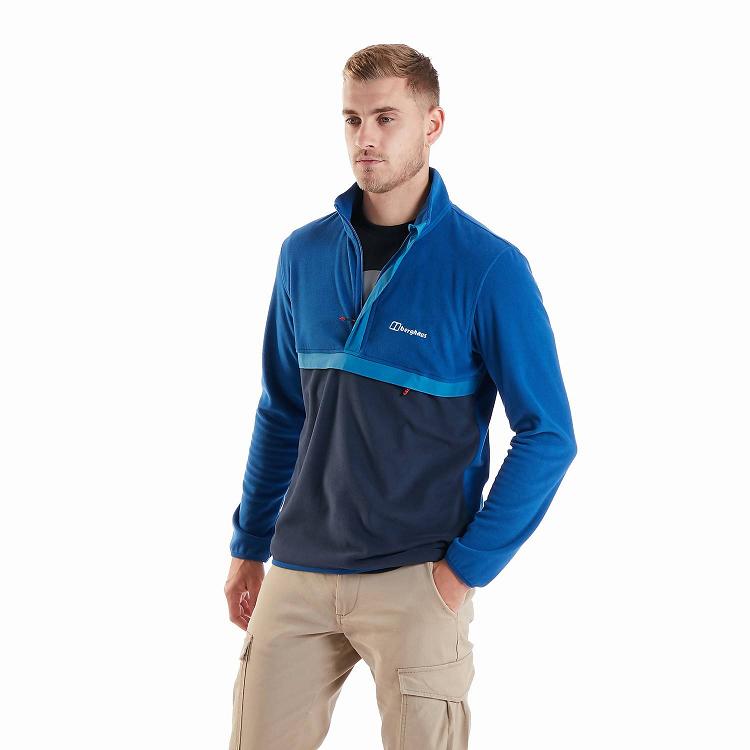 Pánska Fleece Berghaus Aslam Modre Slovensko 8675AGNPQ